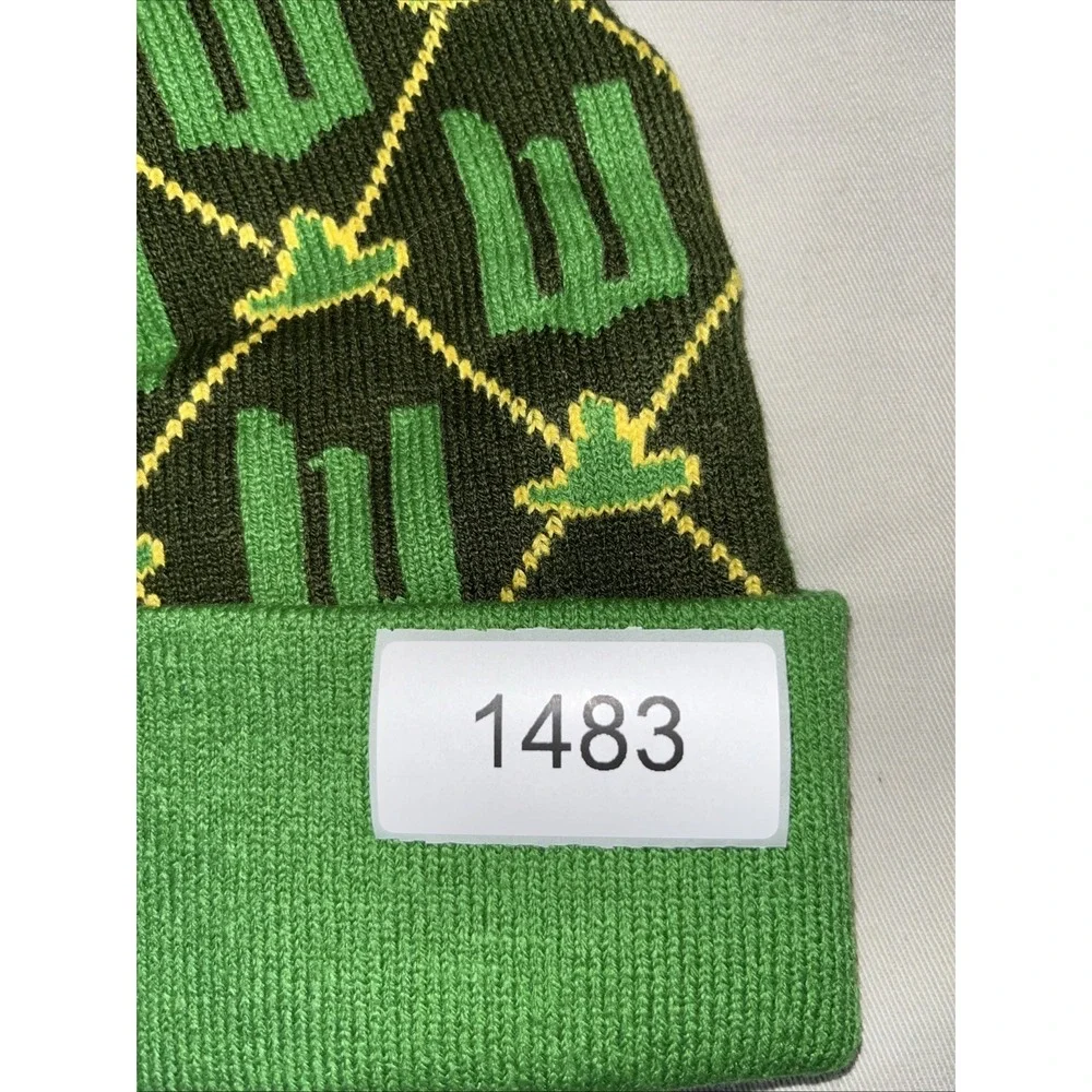 Universal Studios WICKED Elphaba Green Pom Pom Beanie NWT
